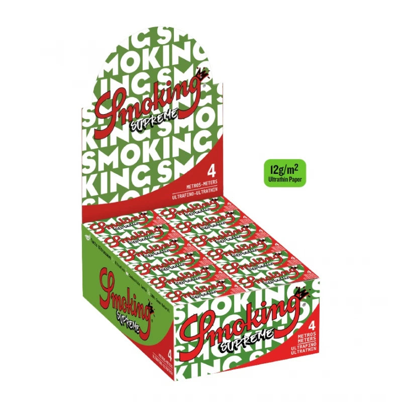 Foite Tigari Smoking Supreme Rolls 4 m, set 24 role