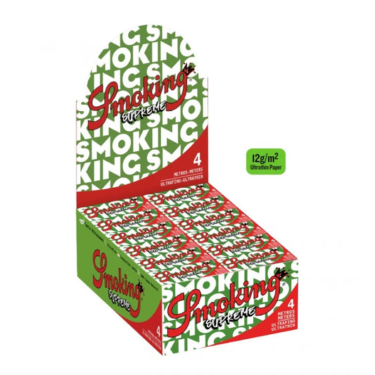 Foite Tigari Smoking Supreme Rolls 4 m, set 24 role
