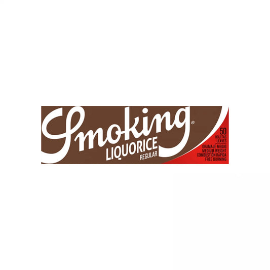 Foite Smoking Regular Liquorice 70 mm, 50 bucati