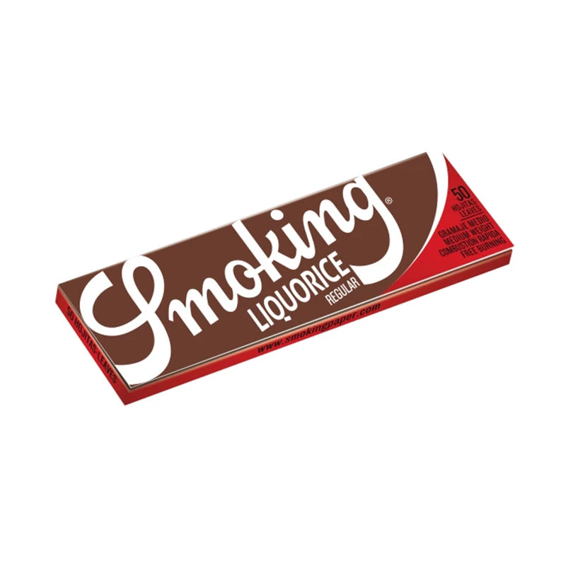 Foite Smoking Regular Liquorice 70 mm, 50 bucati
